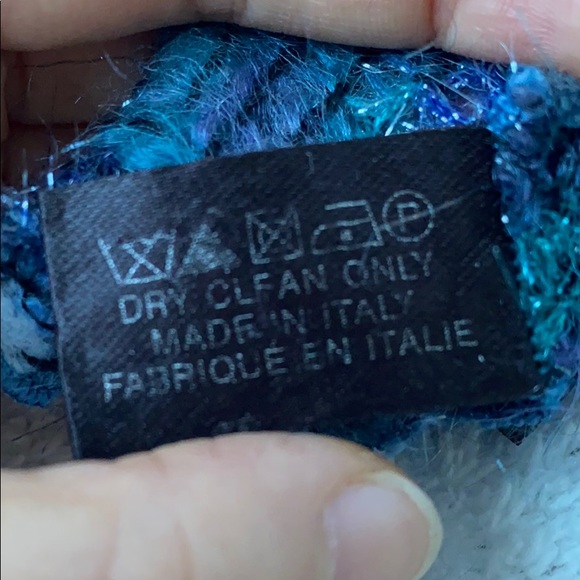 Made in Italy mohair wool blend scarf Holt Renfrew - Picture 4 of 7